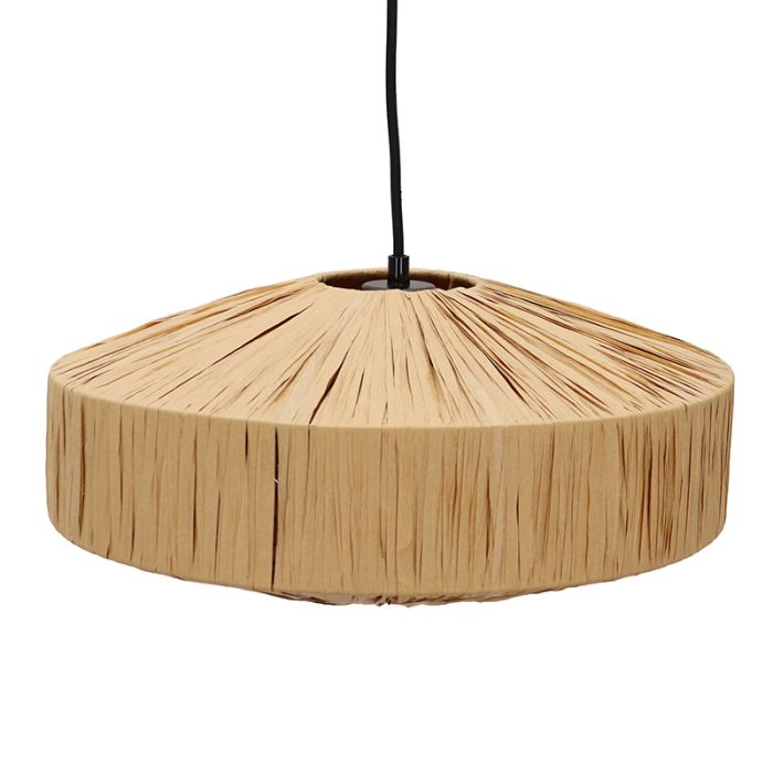 Papier Pendelleuchte Braun, Daisy