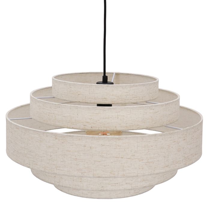 Moderne Pendelleuchte Beige, Timmy