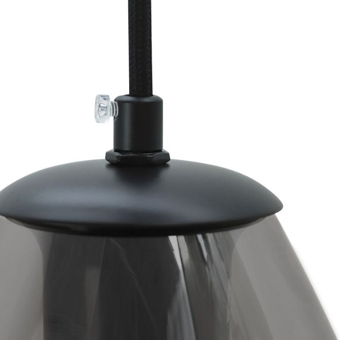 Moderne Pendelleuchte Grau, Caia