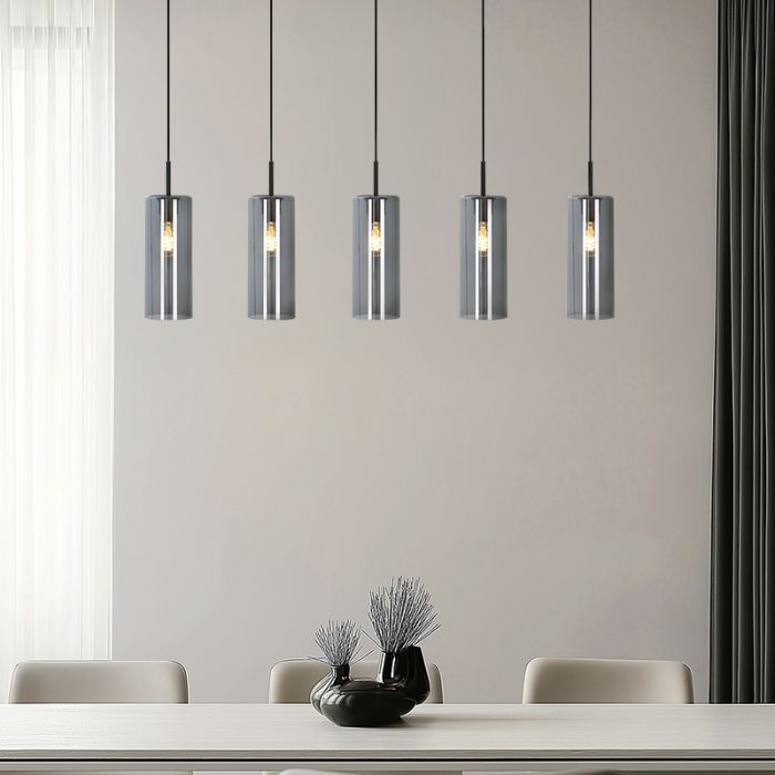 Moderne Pendelleuchte Grau, Gaya