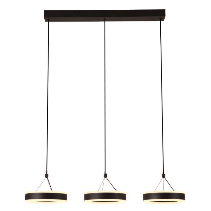 Design Pendelleuchte Schwarz, Lava, 55W, 3000K LED, 3-stufig dimmbar