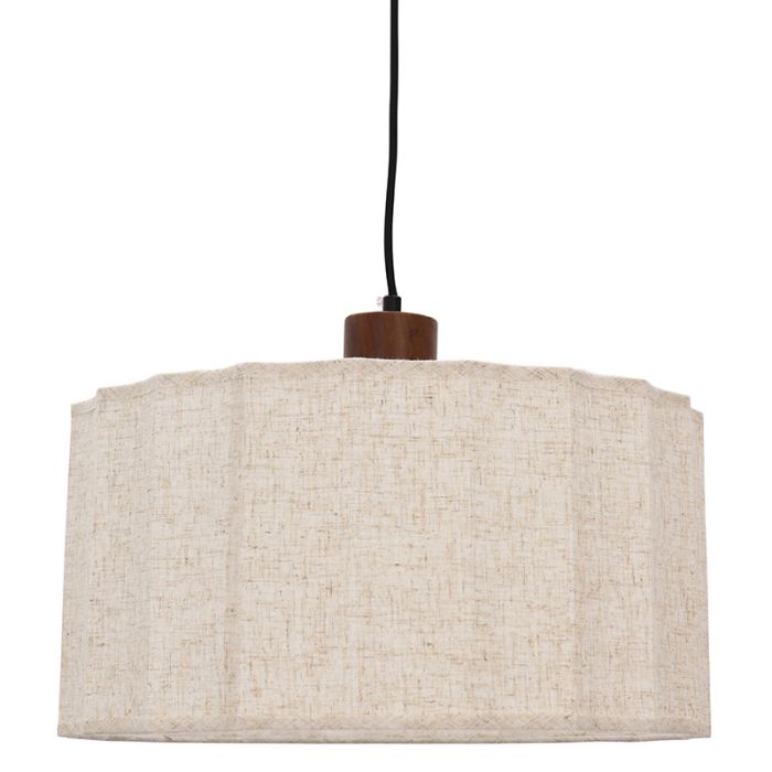 Landhaus Pendelleuchte Beige, Loulou