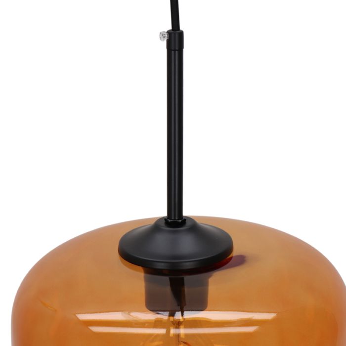 Retro Pendelleuchte Braun, Anniek
