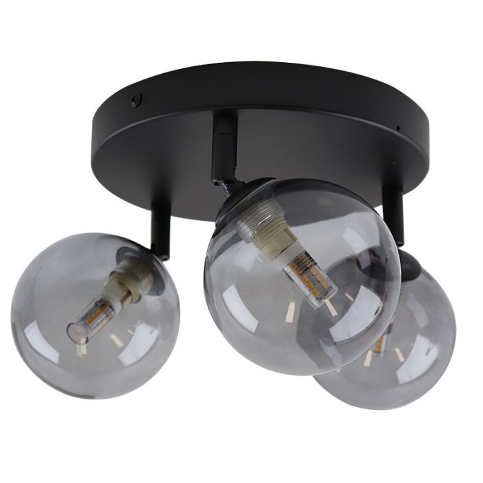 Moderne Badezimmer Deckenleuchte Schwarz, Amer, IP44