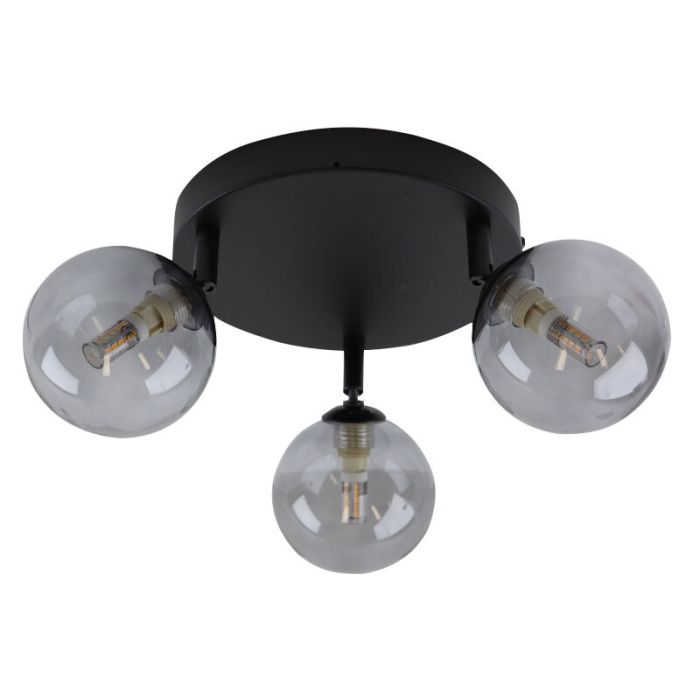 Moderne Badezimmer Deckenleuchte Schwarz, Amer, IP44