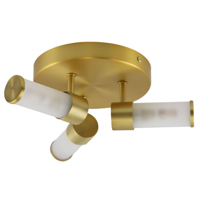 Moderne Badezimmer Deckenleuchte Gold, Callum, IP44