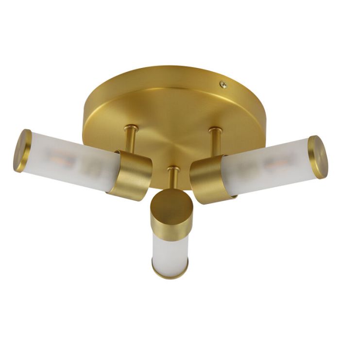 Moderne Badezimmer Deckenleuchte Gold, Callum, IP44
