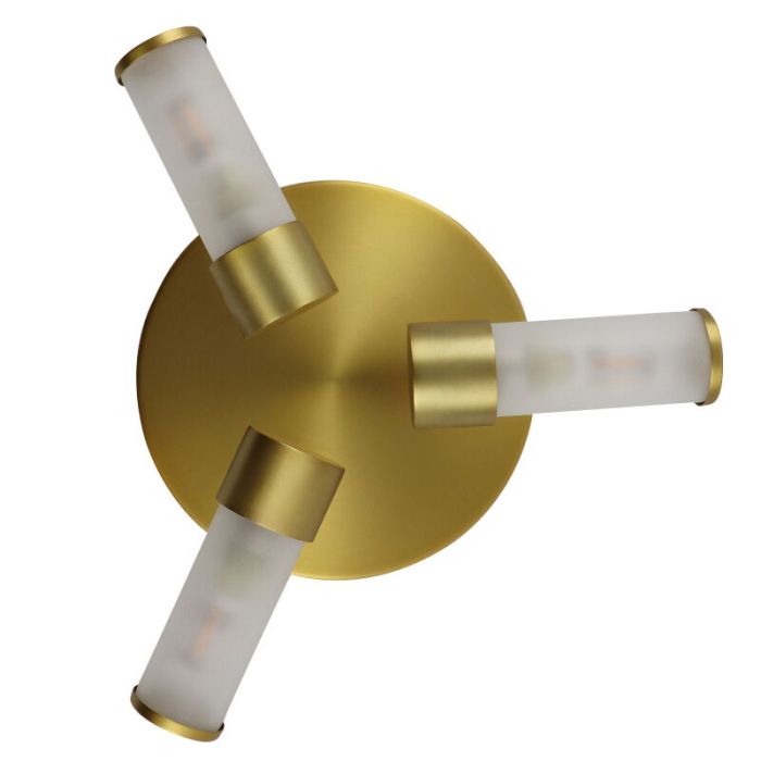 Moderne Badezimmer Deckenleuchte Gold, Callum, IP44