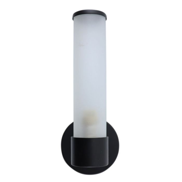 Moderne Wandleuchte Badezimmer Schwarz, Callum, IP44