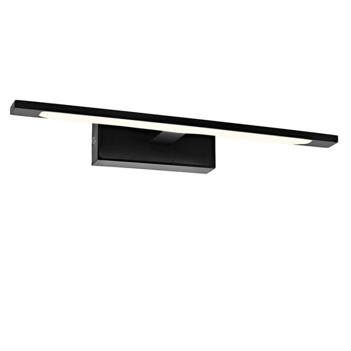 Moderne Spiegelbeleuchtung Schwarz, Steffy, 6W, 3000K LED, IP44