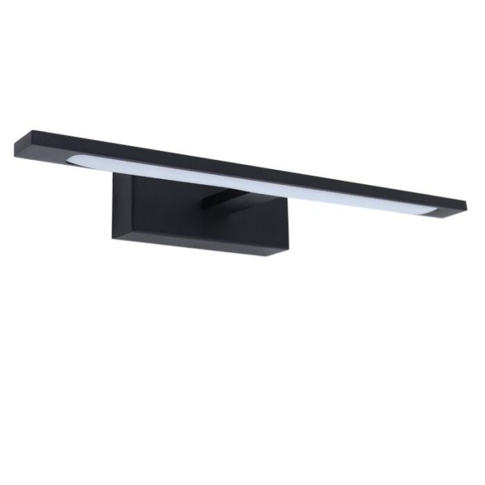 Moderne Spiegelbeleuchtung Schwarz, Steffy, 6W, 3000K LED, IP44