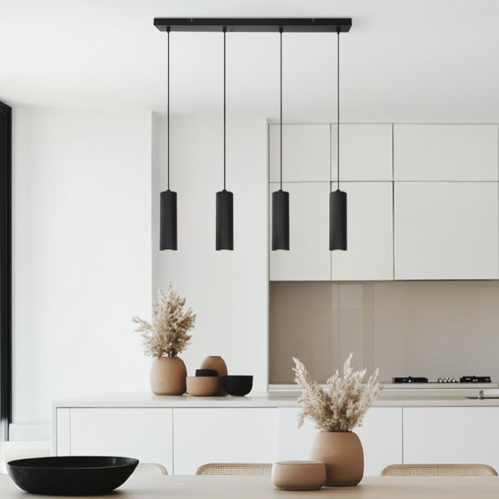 Moderne Pendelleuchte Esszimmer Schwarz, Carlos