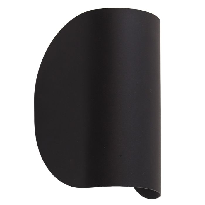 Moderne Wandleuchte Schwarz, Salomon