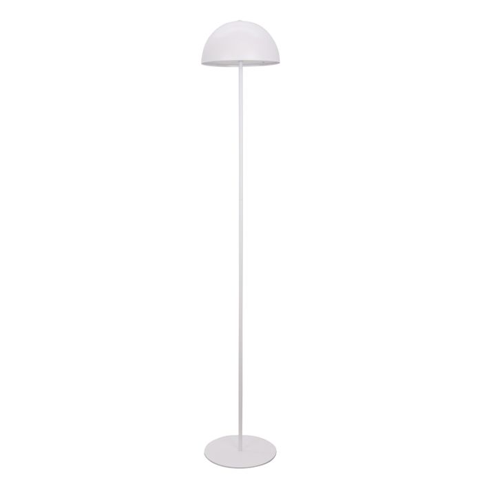Retro Stehlampe Weiß, Douwe, 4W, dim to warm LED, mit Touch-Dimmer