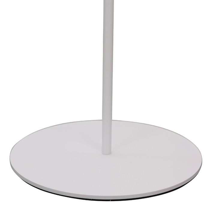 Retro Stehlampe Weiß, Douwe, 4W, dim to warm LED, mit Touch-Dimmer