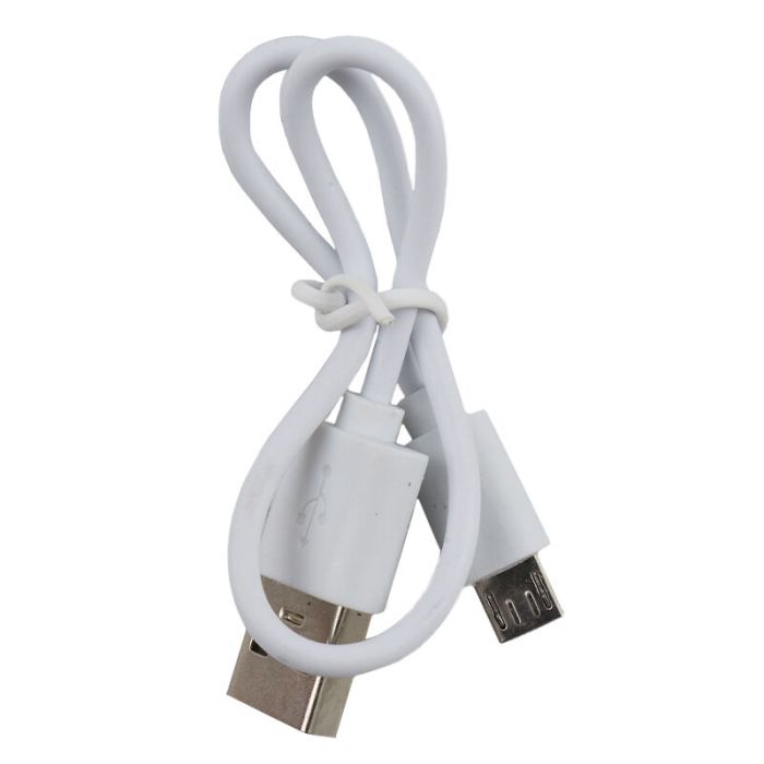 Weiße Nachtlampe Kunststoff, Ilene, 1,5W, 3000K LED