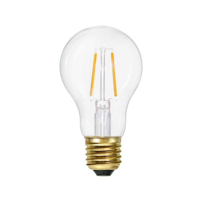 E27 Filament Lichtquelle Sebas, 1,6w Extra gemütlich Weiß Ip44
