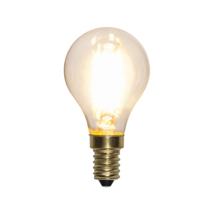 3-stufige dimmbare E14 Kugellampe, 4w Extra gemütlich Weiß