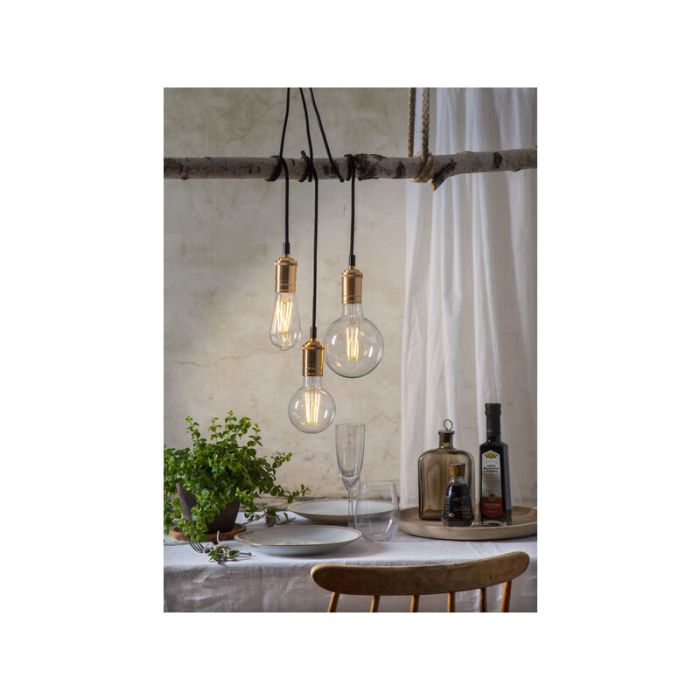 3-stufige dimmbare E27 filament große Kugel G125, 6w Extra gemütlich Weiß