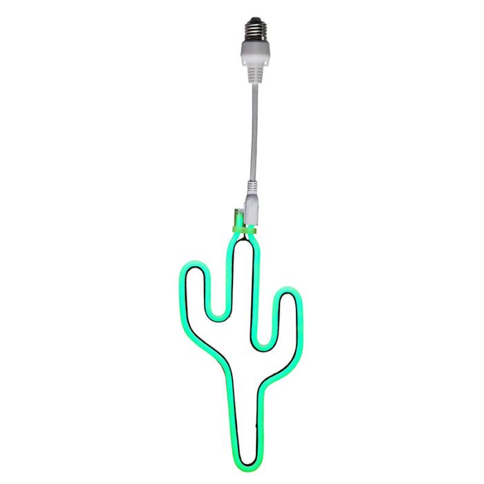 Kunststoff Lichterkette Lampe Grün, Cactus, IP44
