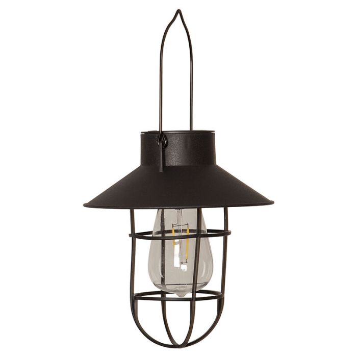 Industrielle Außenleuchte Schwarz, Adrienne, 0,03W, 3000K LED, IP44