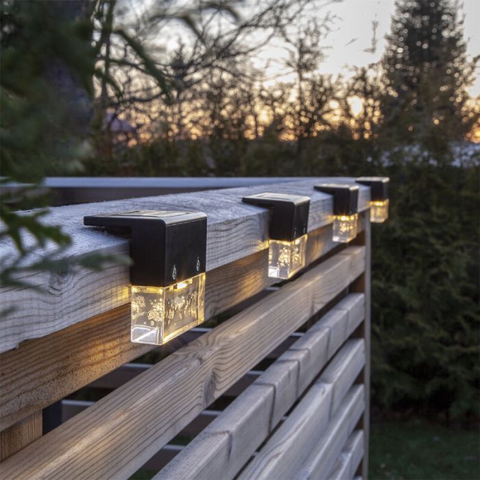 4er-Pack Schrank-Wandleuchten mit Solarbetrieb, Ailyn
