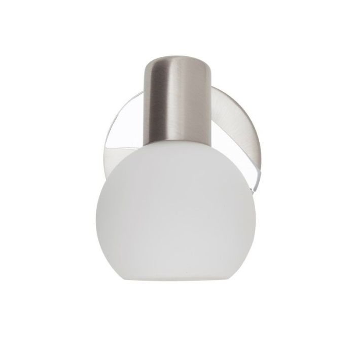 Glas Wandleuchte Chrom, Ronaldo