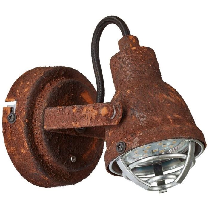 Industrielle Wandstrahler Rostfarbe, Abyga