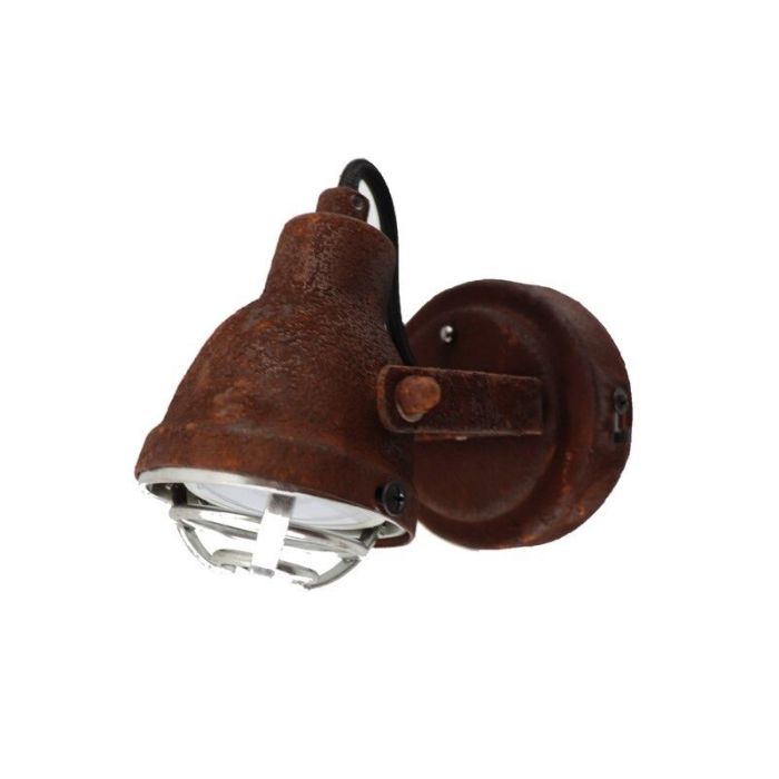 Industrielle Wandstrahler Rostfarbe, Abyga
