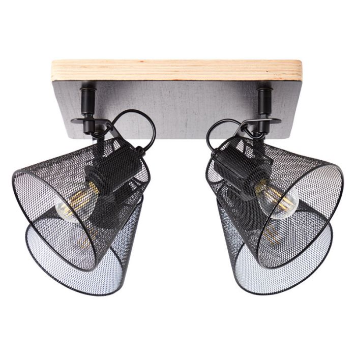 Holz Deckenstrahler Schwarz, Havin