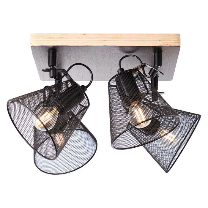 Holz Deckenstrahler Schwarz, Havin