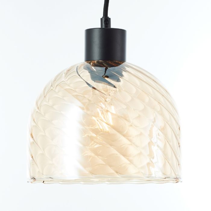 Retro Pendelleuchte Bernstein, Ubah
