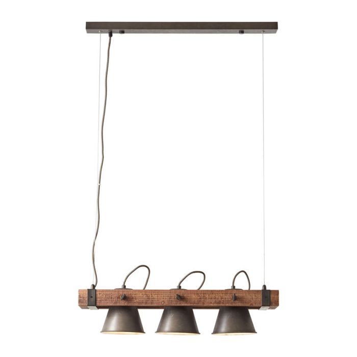 Holz Pendelleuchte Braun, Audrey