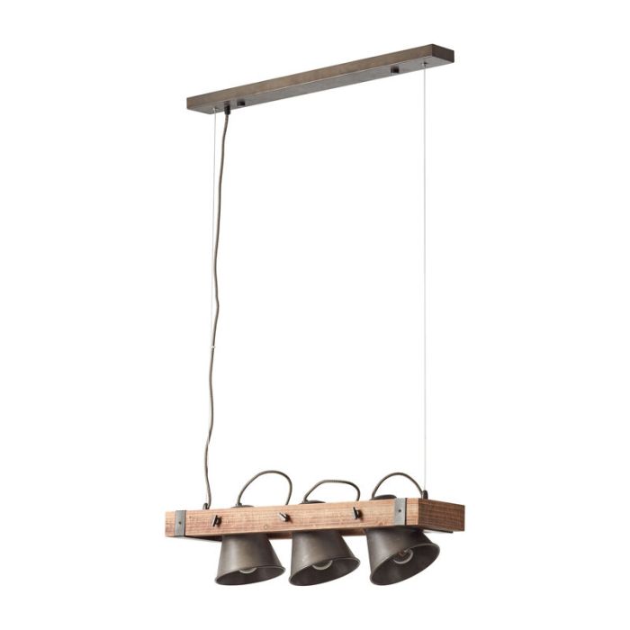 Holz Pendelleuchte Braun, Audrey