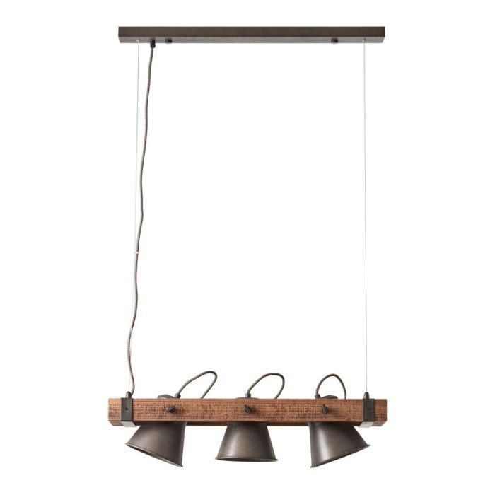 Holz Pendelleuchte Braun, Audrey