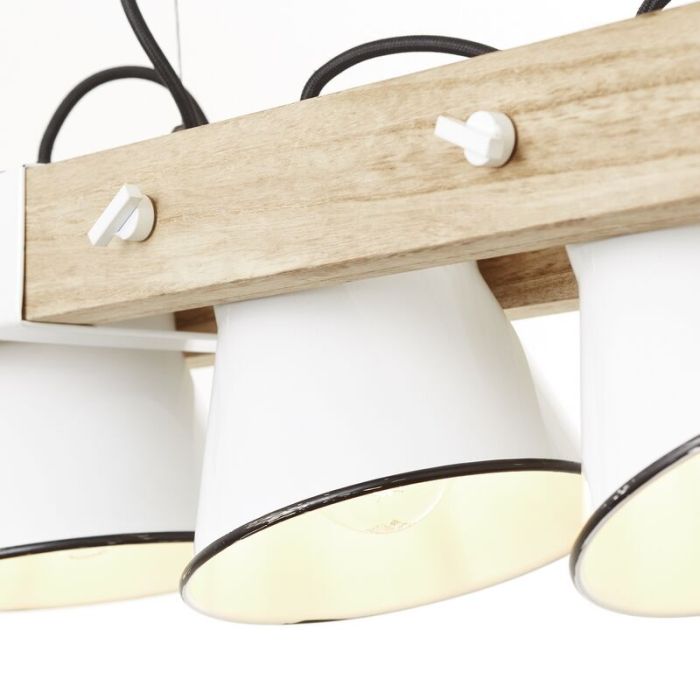 Holz Pendelleuchte Braun, Audrey