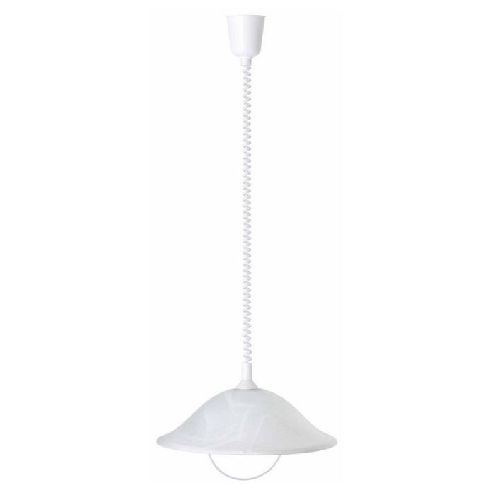 Glas Pendelleuchte Weiß, Siba