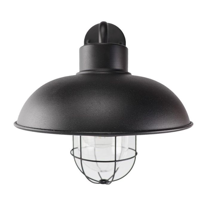 Industrielle Außenleuchte Schwarz, Jaymiley, IP44