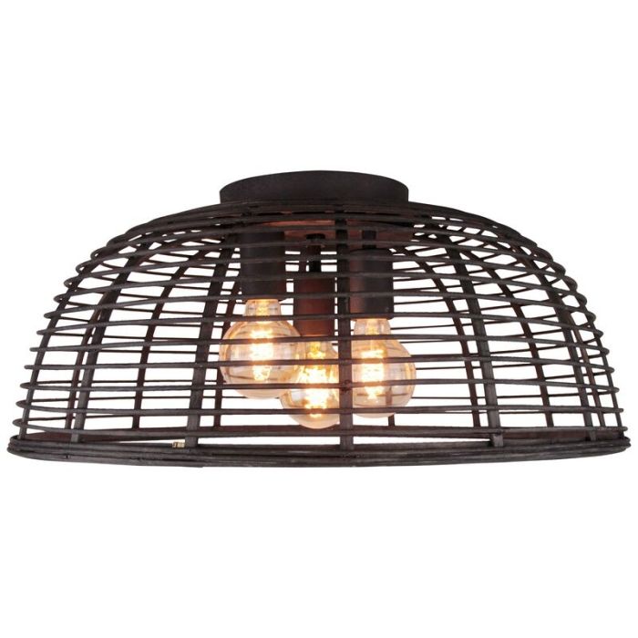 Holz Deckenlampe Schwarz, Deacon