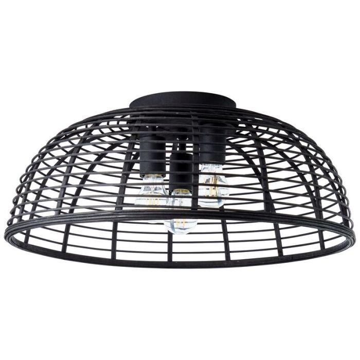 Holz Deckenlampe Schwarz, Deacon
