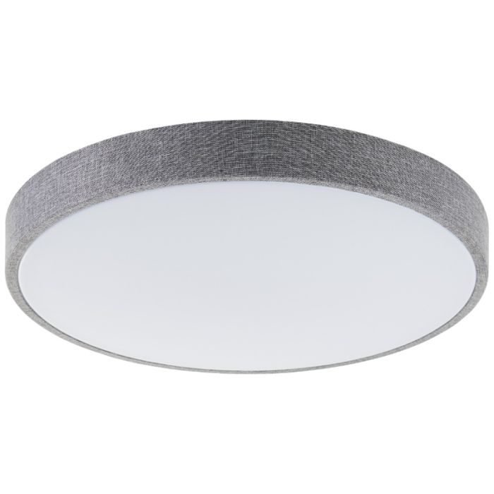 Landhaus Deckenlampe Grau, Soeraya, 36W, warm- bis kaltweiß einstellbare LED, mit Fernbedienung