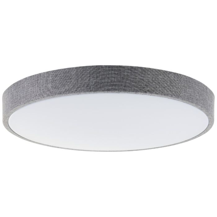 Landhaus Deckenlampe Grau, Soeraya, 36W, warm- bis kaltweiß einstellbare LED, mit Fernbedienung