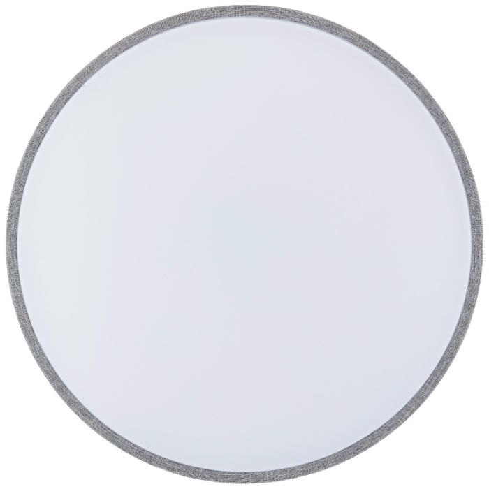 Landhaus Deckenlampe Grau, Soeraya, 36W, warm- bis kaltweiß einstellbare LED, mit Fernbedienung