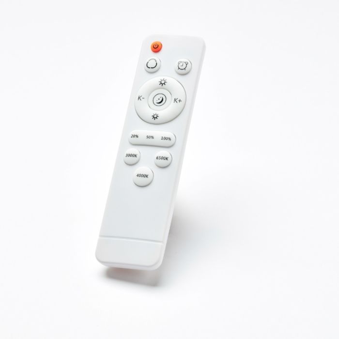 Moderne Deckenleuchte Holz, Marloes, 36W, White Switch LED, mit Fernbedienung