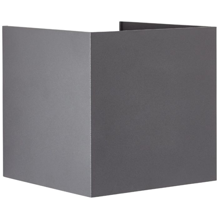 Moderne Up down Wandleuchte Grau, Romar, 6,5W, 3000K LED, IP44