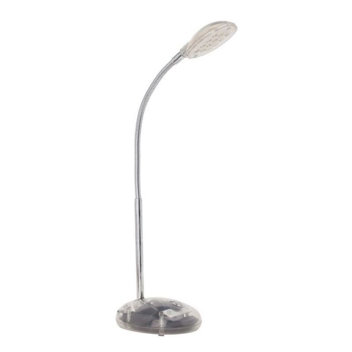 Kunststoff Schreibtischlampe Transparent, Marenthe, 2W, 6000K LED, mit Schalter