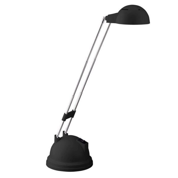 Moderne Schreibtischlampe Schwarz, Louna, 6W, 2700K LED, mit Schalter