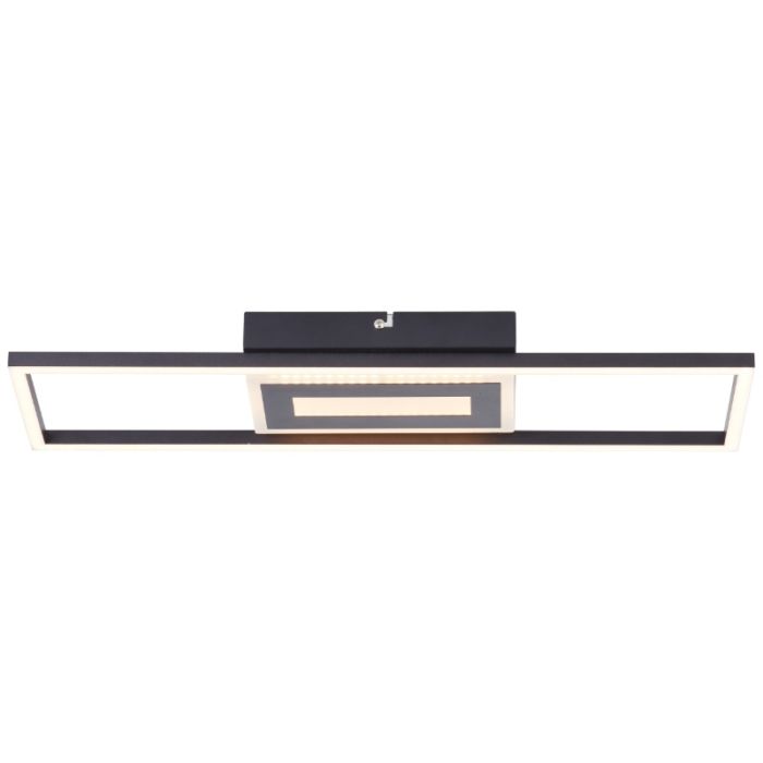 Design Deckenleuchte Schwarz, Wahiba, 24W, 3000K LED