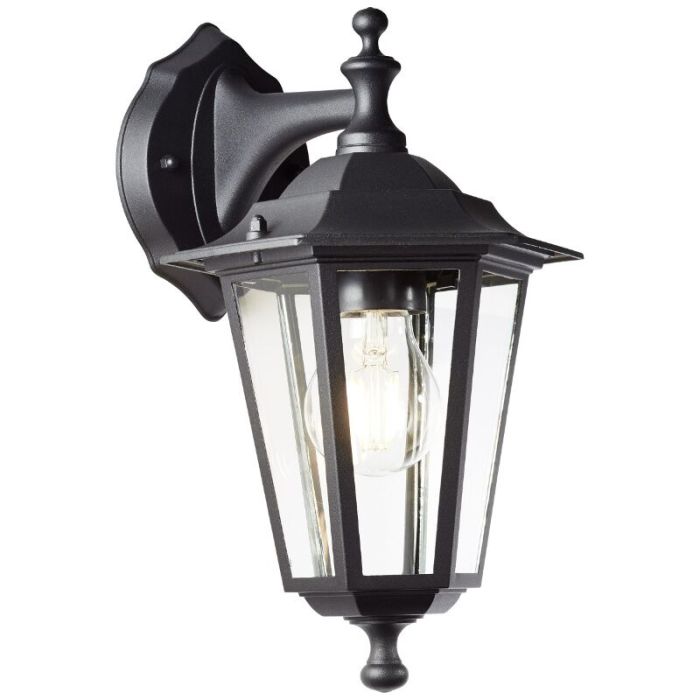 Antik Außenleuchte Schwarz, Radha, IP44