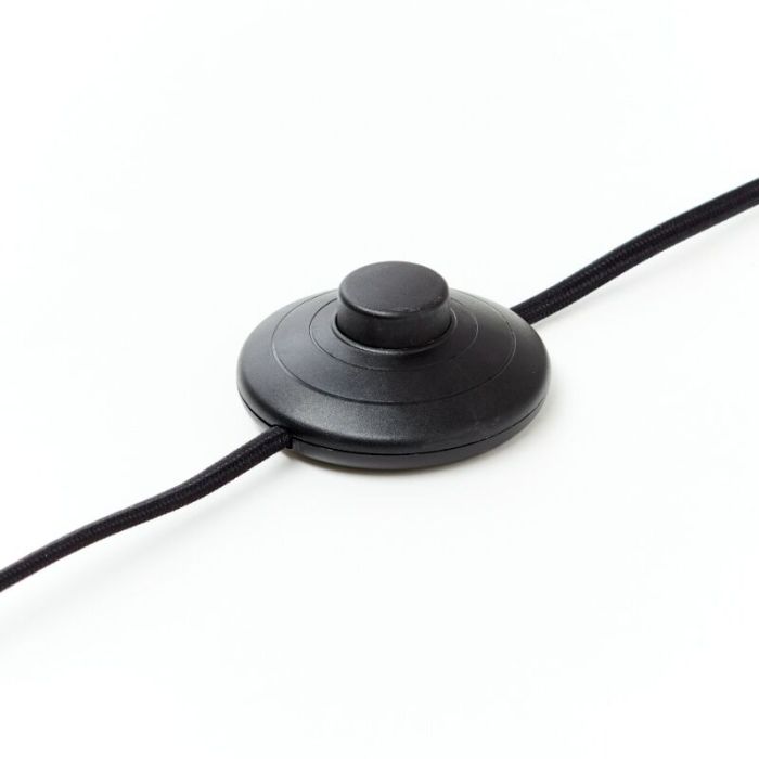 Moderne Stehlampe Grau, Serkan, mit Schalter